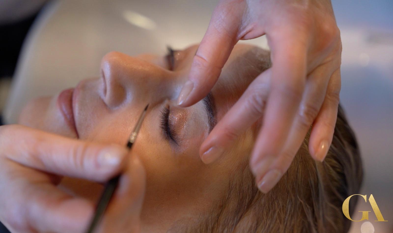 Professional makeup artistry at GA Salons